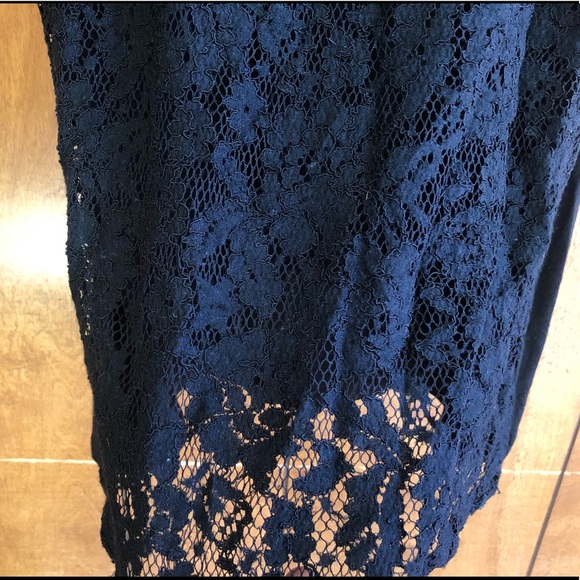 Ann Tylor Factory Lace Flower Tank Sleeveless Top - Picture 3 of 4